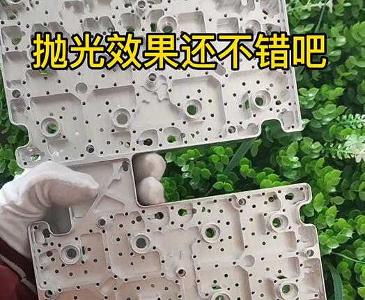 CNC机加工铝件去毛刺去刀纹效果